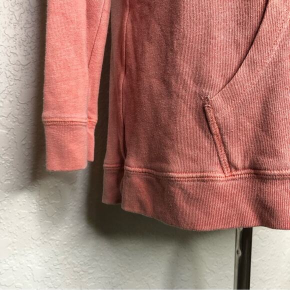 Sundry washed pink Army of Lovers hooded pullover knit top size 2 or Medium - Picture 7 of 15